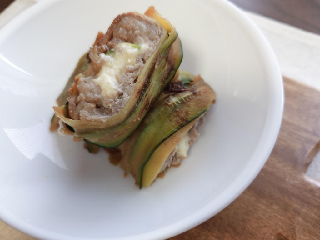 ズッキーニロール　　　　　　　　　　　　　　　　