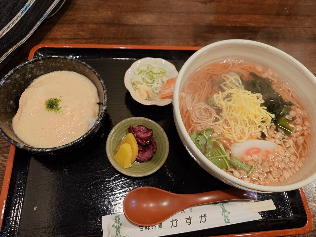 「川越ランチで出会った、ほっこり優しい“さつま芋麺”のとろろ御膳」