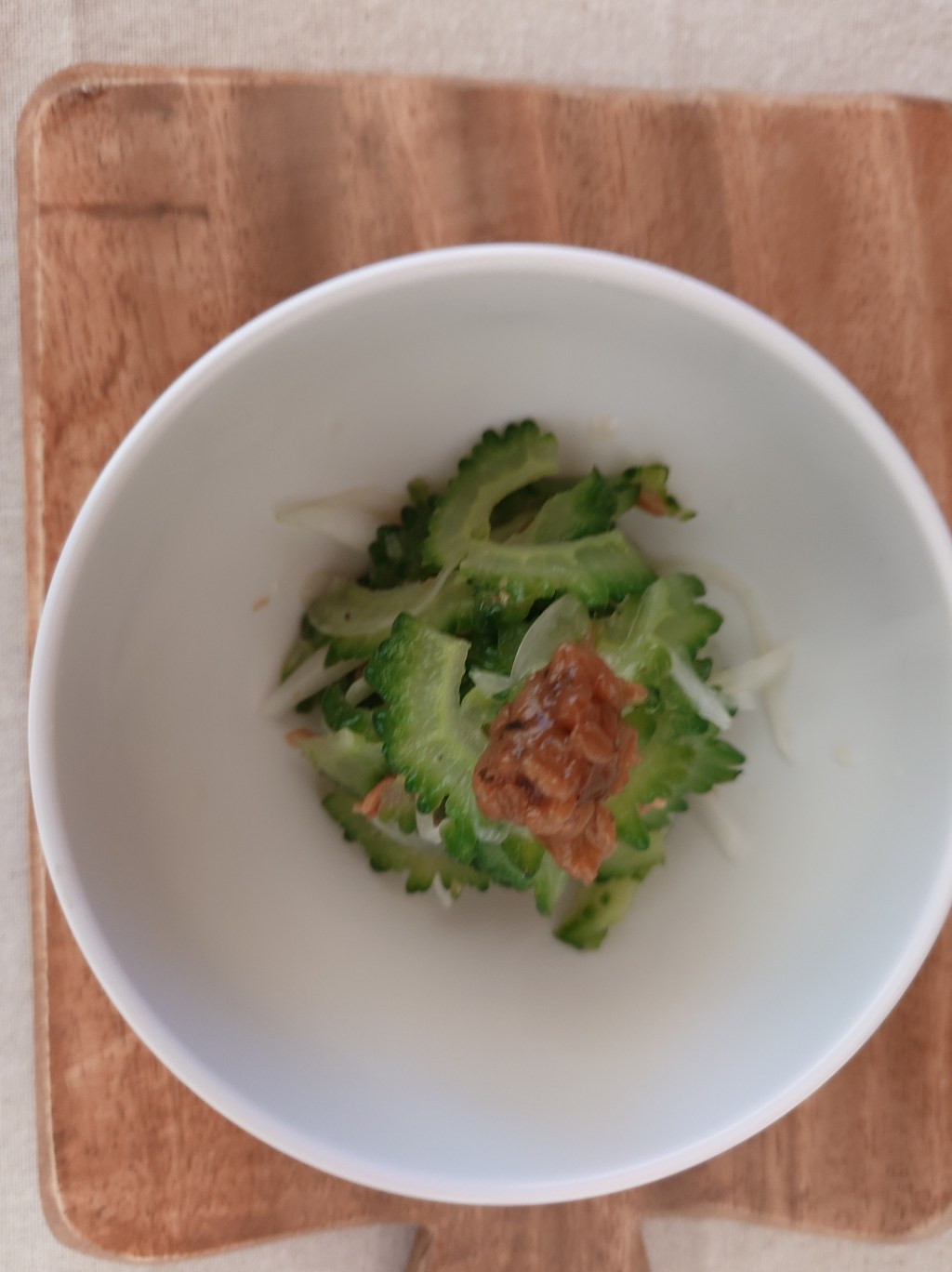 　ゴーヤが美味しいよ　　　　　　　　　　　　　　　