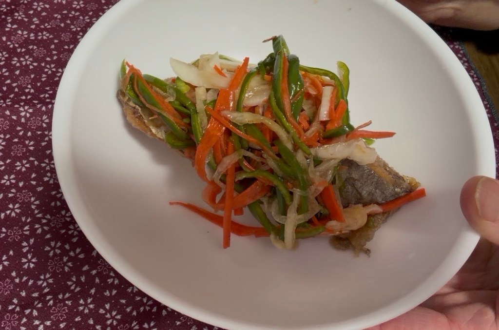 太刀魚の南蛮漬け（さっぱり作り置き）